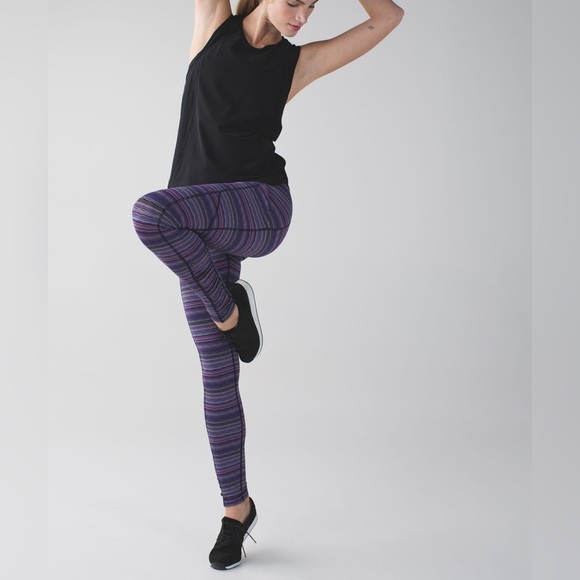 Lululemon Speed Tight IV Purple Full Length Athletic Sport Run Leggings Size 4 - Picture 3 of 11